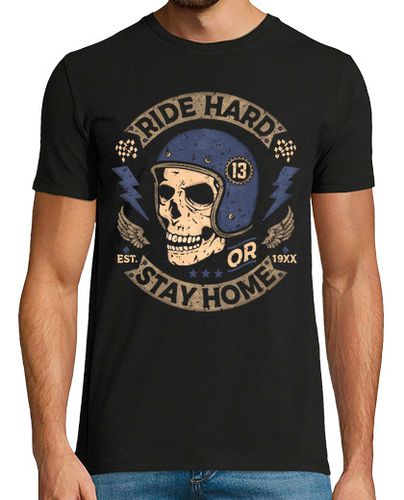 Camiseta Ride Hard or Stay Home laTostadora - latostadora.com - Modalova