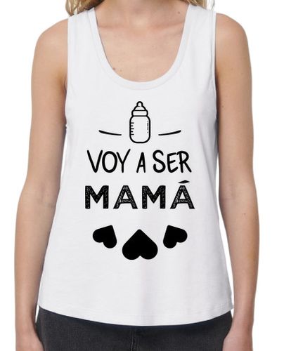 Camiseta mujer Voy a ser mama - latostadora.com - Modalova
