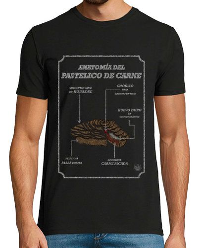 Camiseta Anatomía Pastelico de Carne - latostadora.com - Modalova