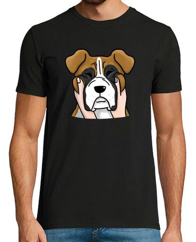Camiseta Perro Boxer Cachetes - latostadora.com - Modalova