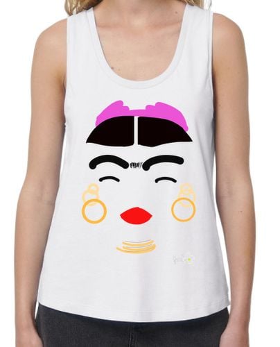 Camiseta Mujer Tirantes Loose Fit Frida Kahlo laTostadora - latostadora.com - Modalova