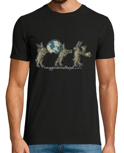 Camiseta Imaginario Medieval - Los Conejos y el Mundo laTostadora - latostadora.com - Modalova