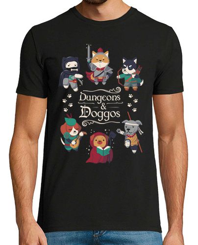 Camiseta Dungeons and doggos - latostadora.com - Modalova