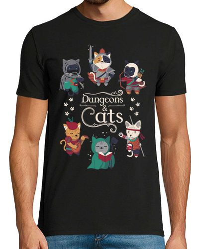 Camiseta Dungeons and cats 2 - latostadora.com - Modalova