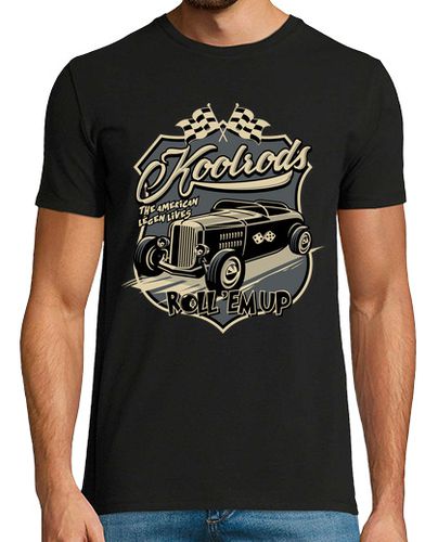 Camiseta Koolrods Hod Rod Leyenda Americano Dados Rockabilly Roll Em Up - latostadora.com - Modalova