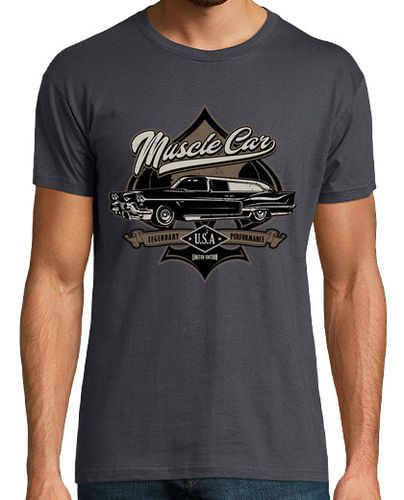 Camiseta Coche Americano Muscle Car Leyenda - latostadora.com - Modalova