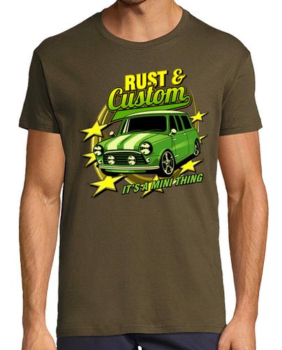 Camiseta Coche Mini Cooper Rust And Custom Vintage Tuning Retro laTostadora - latostadora.com - Modalova