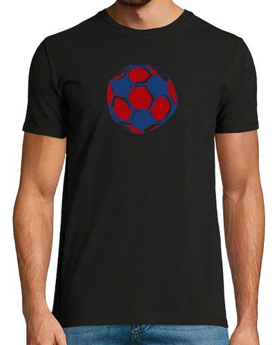 Camiseta Balón rojo y azúl - latostadora.com - Modalova