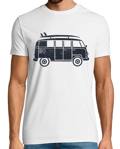 Camiseta Retro Surf Van Ink - latostadora.com - Modalova