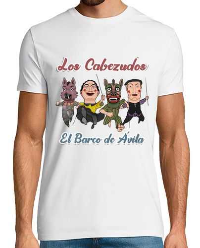 Camiseta Los cabezudos de El Barco de Ávila - latostadora.com - Modalova