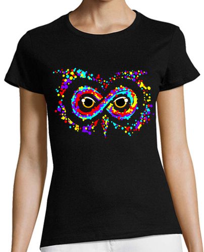 Camiseta mujer búho infinito laTostadora - latostadora.com - Modalova