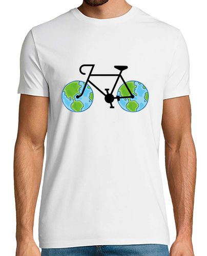 Camiseta Hombre Manga Corta Ciclismo por el mundo laTostadora - latostadora.com - Modalova