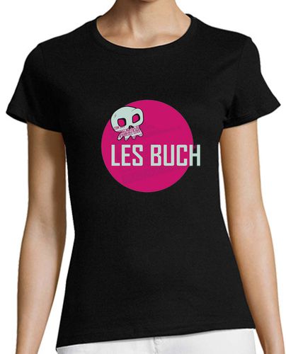 Camiseta mujer Les Buch - Pink moon - latostadora.com - Modalova