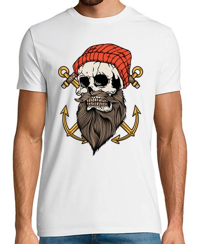 Camiseta Hombre Manga Corta ancla de calavera laTostadora - latostadora.com - Modalova