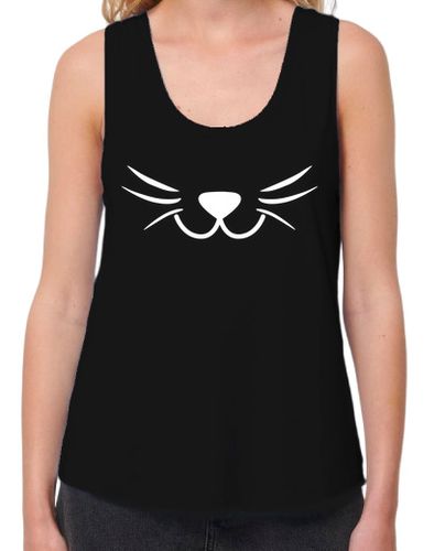 Camiseta mujer Camiseta de bigotes de gato - latostadora.com - Modalova