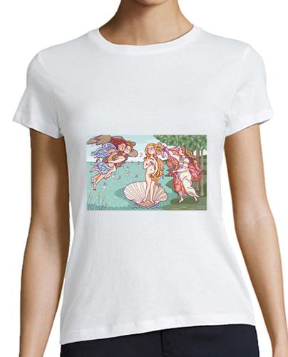 Camiseta mujer El nacimiento de Venus - latostadora.com - Modalova