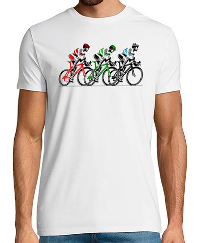 Camiseta Pelotón de ciclistas - latostadora.com - Modalova