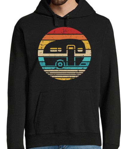 Sudadera Con Capucha Para Hombre remolque de caravana vintage de camping laTostadora - latostadora.com - Modalova