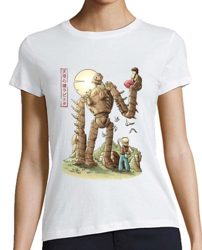 Camiseta mujer The Robot in the Sky - latostadora.com - Modalova