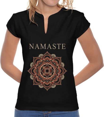 Camiseta mujer Camiseta Namaste - latostadora.com - Modalova