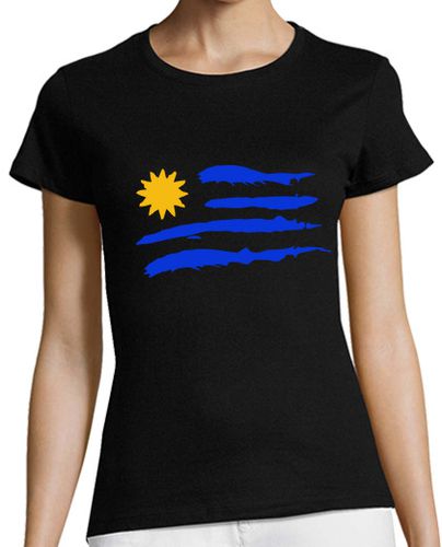 Camiseta mujer Bandera de Uruguay - latostadora.com - Modalova