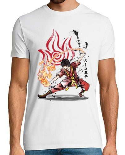 Camiseta Hombre Manga Corta The Power of the Fire Nation laTostadora - latostadora.com - Modalova