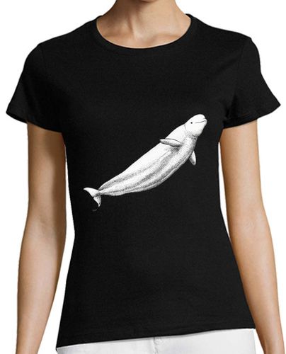 Camiseta mujer Beluga ballena blanca camiseta Mujer, manga corta - latostadora.com - Modalova