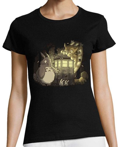 Camiseta mujer tardis en el bosque - latostadora.com - Modalova