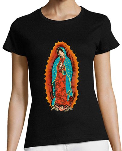 Camiseta mujer La virgen de la Guadalupe - latostadora.com - Modalova