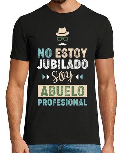 Camiseta Hombre Manga Corta No Estoy Jubilado, Soy Abuelo Profesional laTostadora - latostadora.com - Modalova