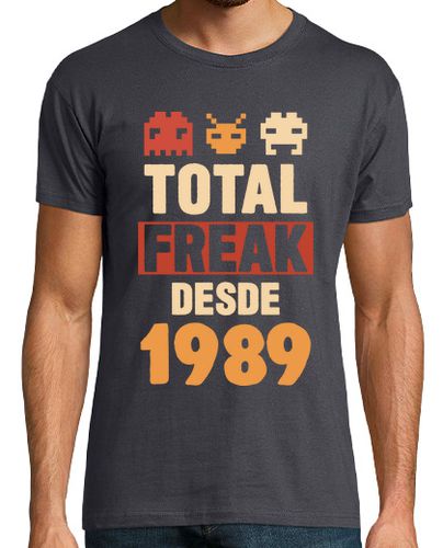 Camiseta Hombre Manga Corta Total Freak Desde 1989, Gaming laTostadora - latostadora.com - Modalova