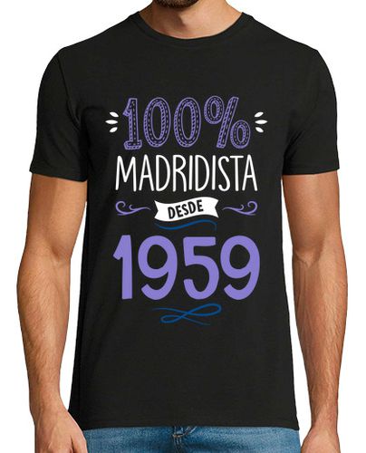 Camiseta 100 por 100 Madridista Desde 1959, 65 Años - latostadora.com - Modalova