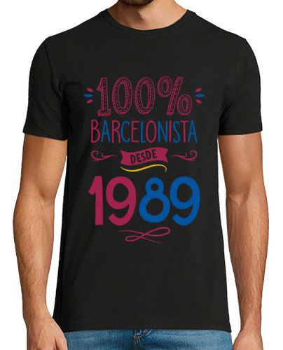 Camiseta 100 por 100 Barcelonista Desde 1989, 35 Años laTostadora - latostadora.com - Modalova