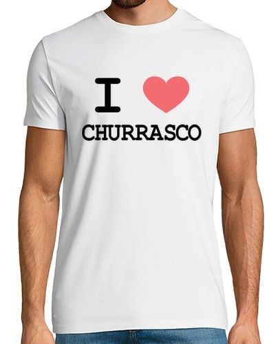 Camiseta Hombre Manga Corta I heart churrasco laTostadora - latostadora.com - Modalova