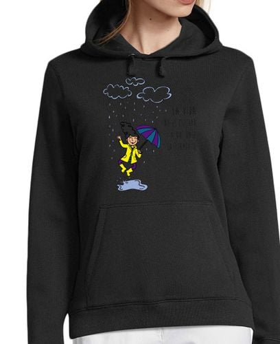 Sudadera Con Capucha Para Mujer Bailar bajo la lluvia laTostadora - latostadora.com - Modalova