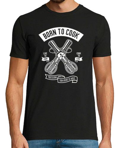 Camiseta BORN TO COOK - latostadora.com - Modalova