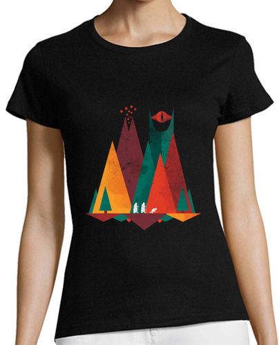 Camiseta mujer tierra media geométrica laTostadora - latostadora.com - Modalova