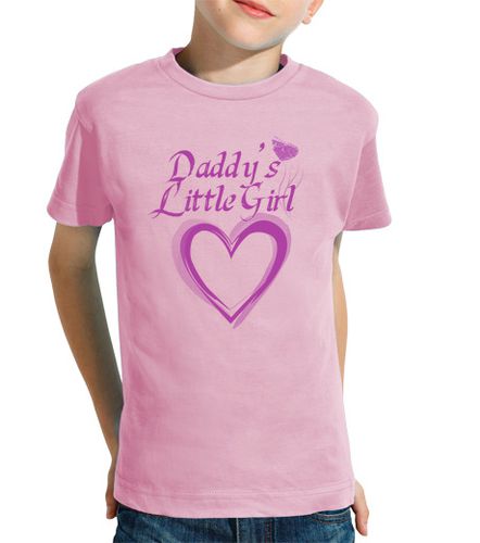 Camiseta Niño Manga Corta Niña de Papá (Daddy's Little Girl) laTostadora - latostadora.com - Modalova