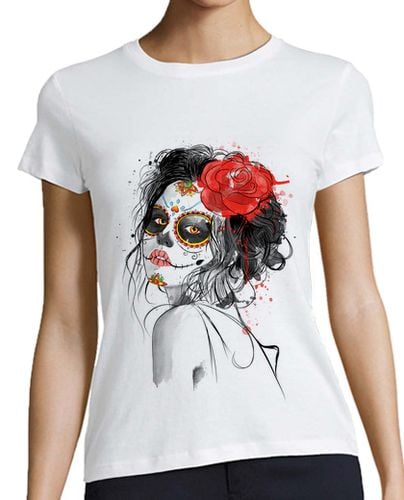 Camiseta mujer Día de los Muertos laTostadora - latostadora.com - Modalova