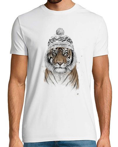 Camiseta Hombre Manga Corta Siberian tiger laTostadora - latostadora.com - Modalova