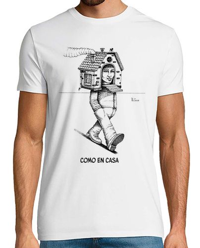 Camiseta Como en casa - latostadora.com - Modalova
