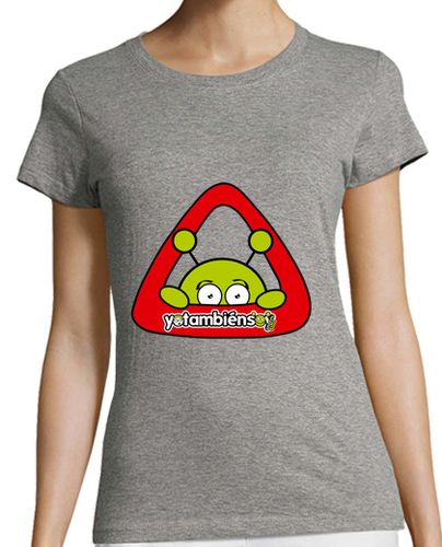 Camiseta mujer Precaución marciano - latostadora.com - Modalova
