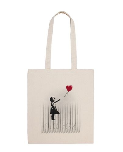 Bolsa De Tela Banksy-ed bolsa laTostadora - latostadora.com - Modalova