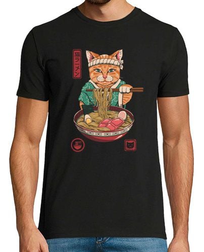 Camiseta Hombre Manga Corta neko ramen camisa para hombre laTostadora - latostadora.com - Modalova