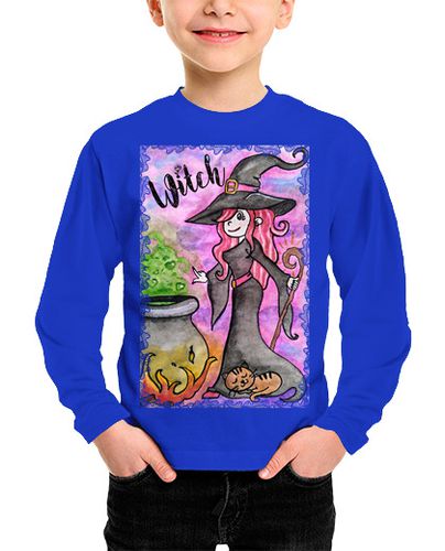 Camiseta Niño Manga Larga Witch laTostadora - latostadora.com - Modalova