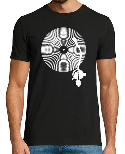 Camiseta Disco de Vinilo - Turntable - latostadora.com - Modalova