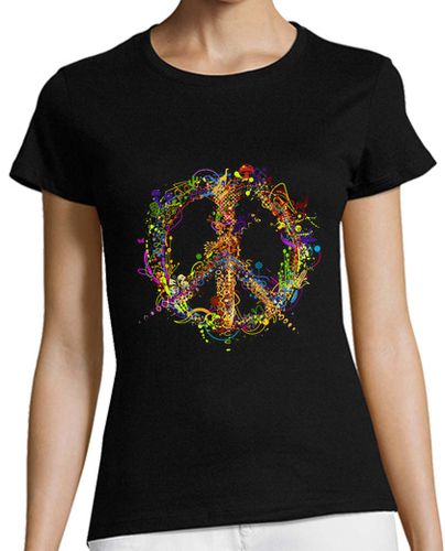 Camiseta mujer paz - latostadora.com - Modalova