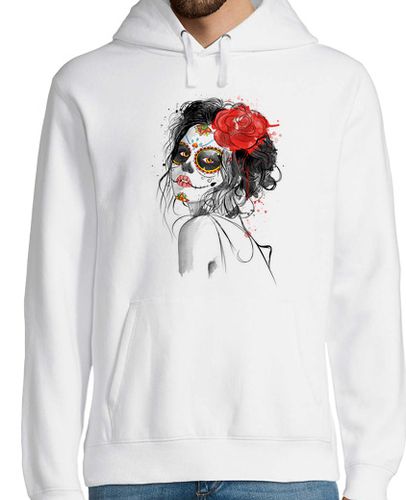 Sudadera Con Capucha Para Hombre Día de los Muertos laTostadora - latostadora.com - Modalova