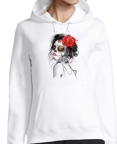 Sudadera Con Capucha Para Mujer Día de los Muertos laTostadora - latostadora.com - Modalova