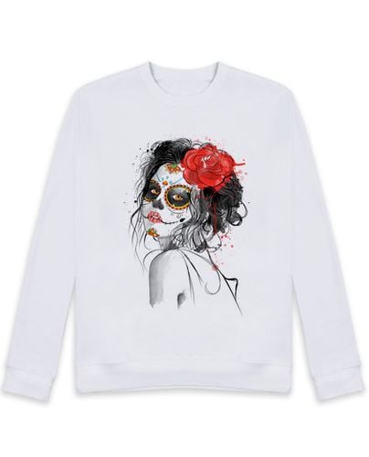 Sudadera Sin Capucha Unisex Día de los Muertos laTostadora - latostadora.com - Modalova